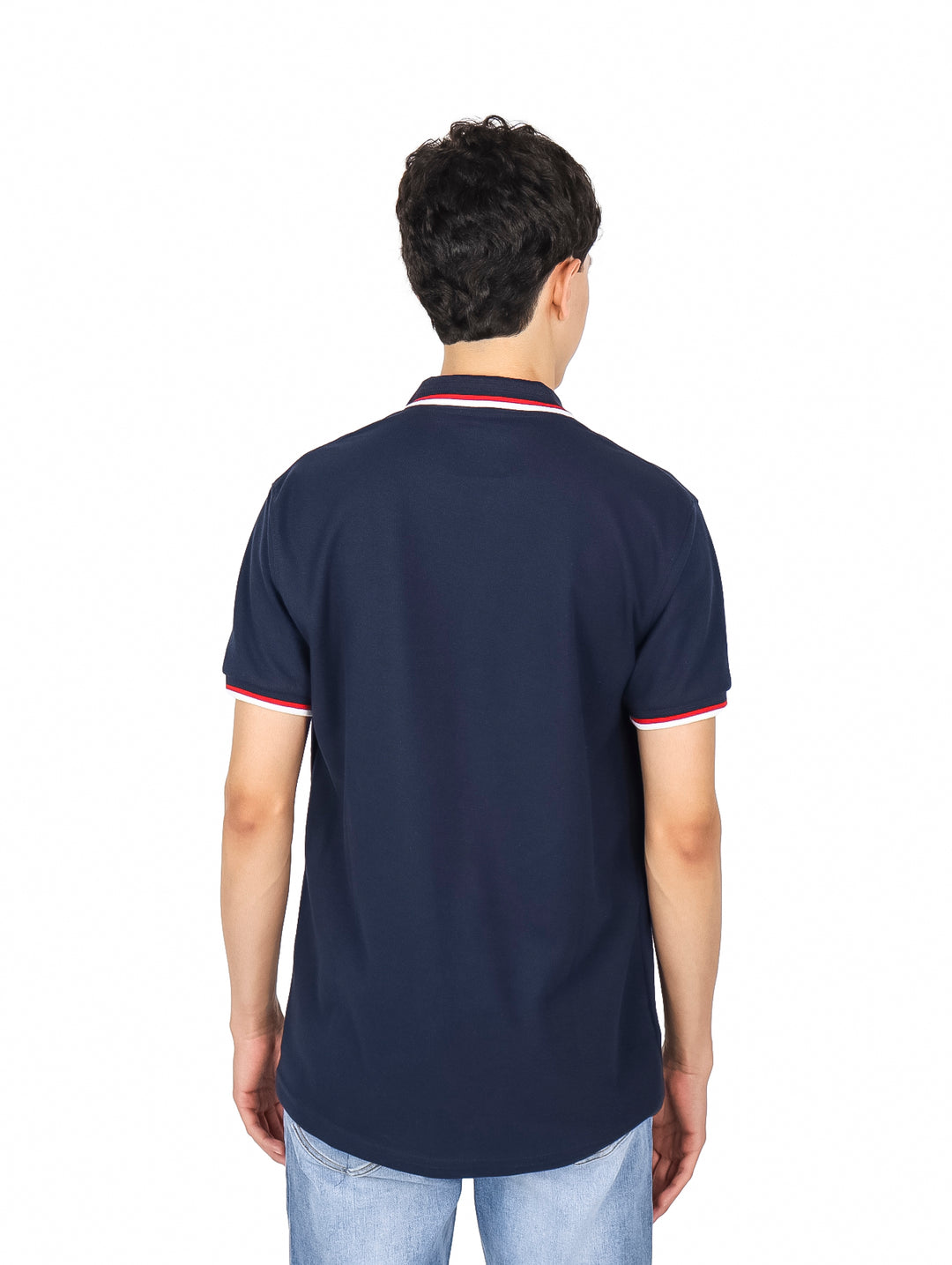 Playera Polo K-Swiss Color Marino para Hombre