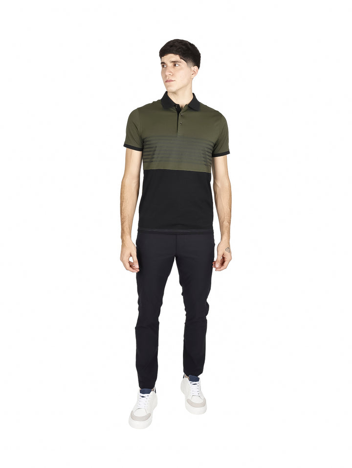 Playera Polo Varesi Oliva para Hombre