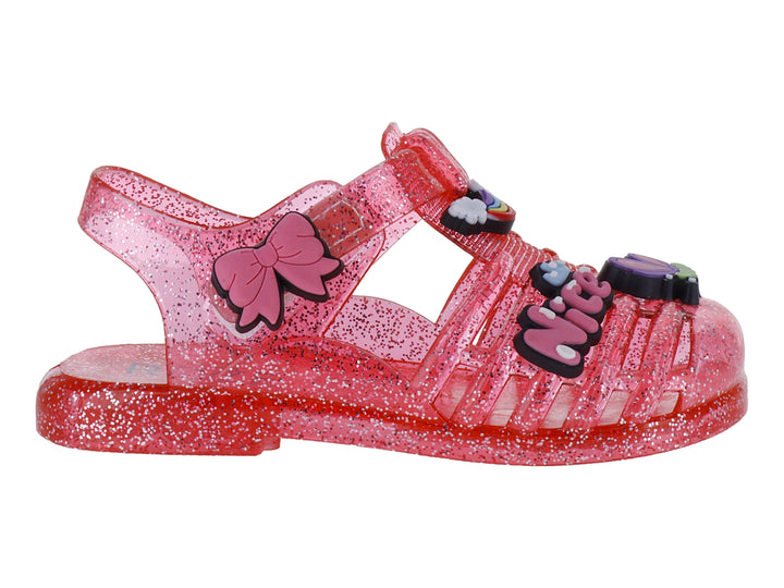 Sandalias Roze Glitter Fucsia para Niña