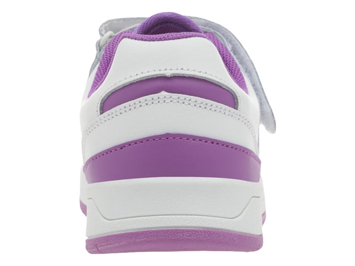 Tenis K-Swiss Drifty Blanco y Lila para Niña