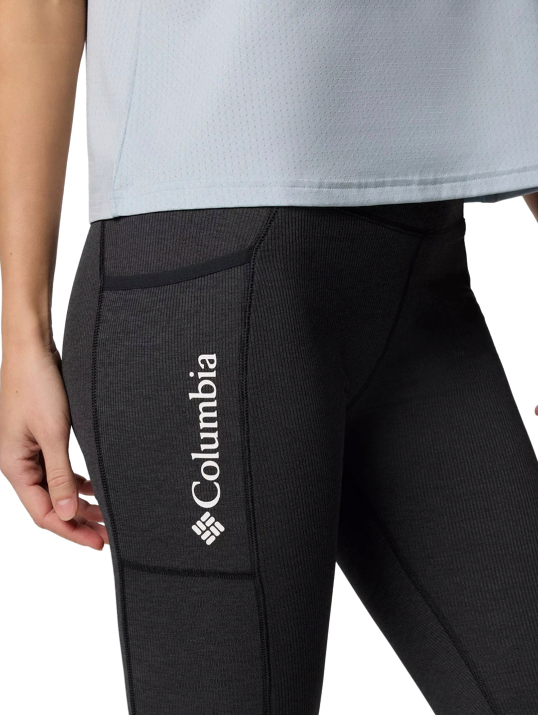 Leggings Columbia Move Negro Jaspeado para Mujer
