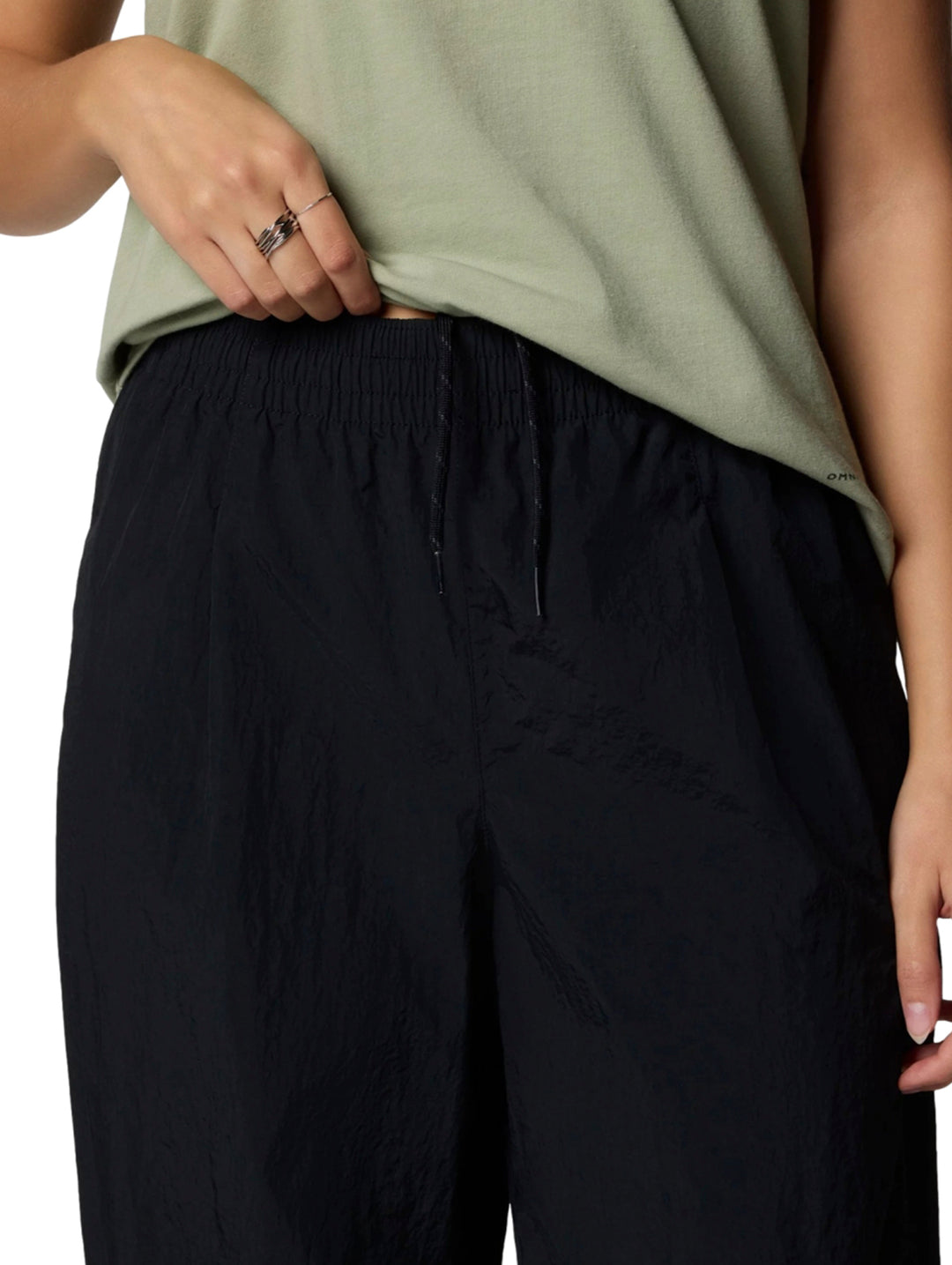 Pantalones Columbia Paracutie Vented Negro para Mujer
