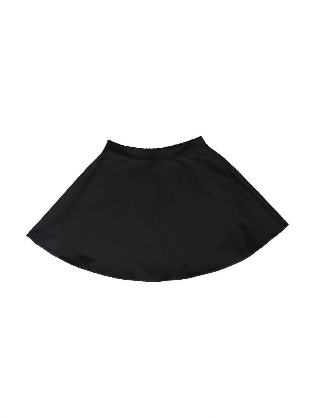 Falda negra acampanada para niña de la marca Lauren.
