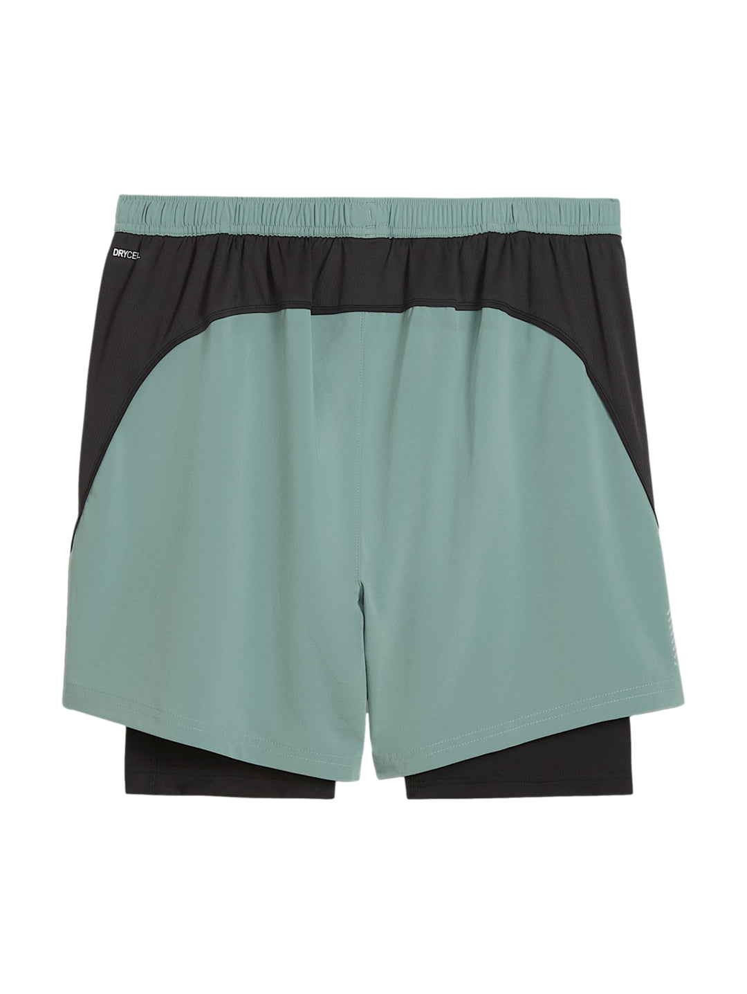 Short PUMA Run Velocity 2 en 1 Verde para Hombre
