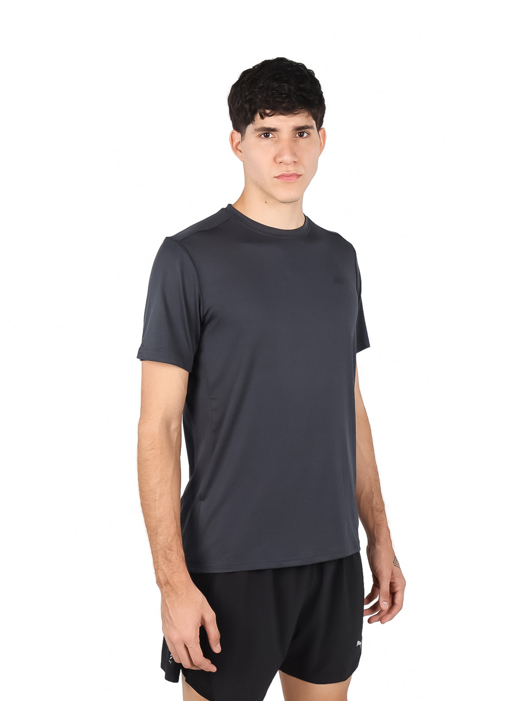 Playera Polo Vertical Eagle Charcoal para Hombre