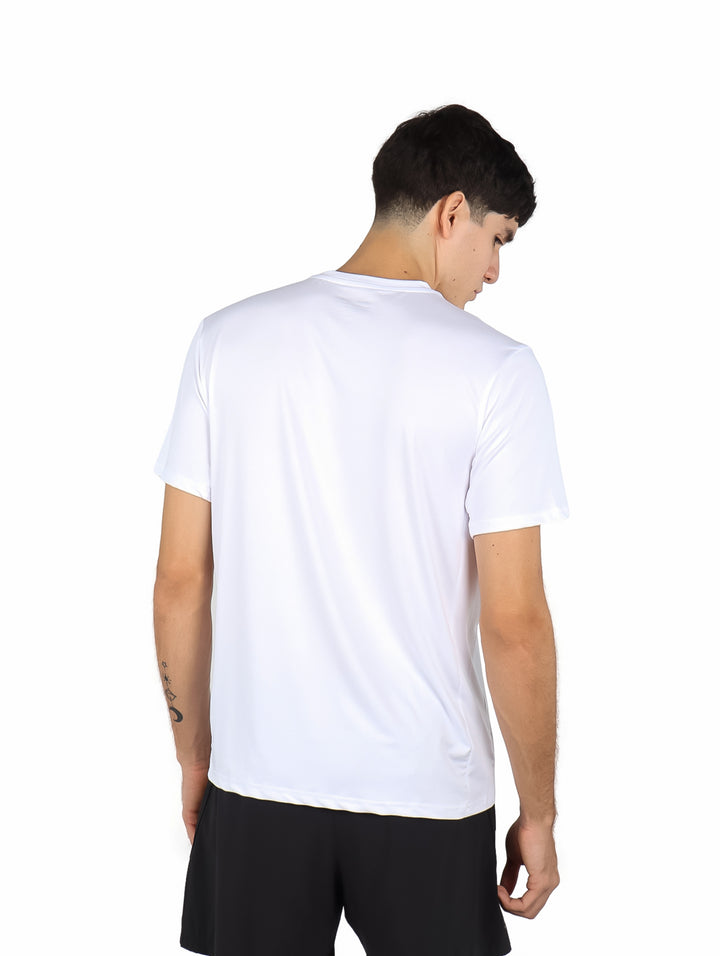 Playera Vertical Eagle Blanca para Hombre