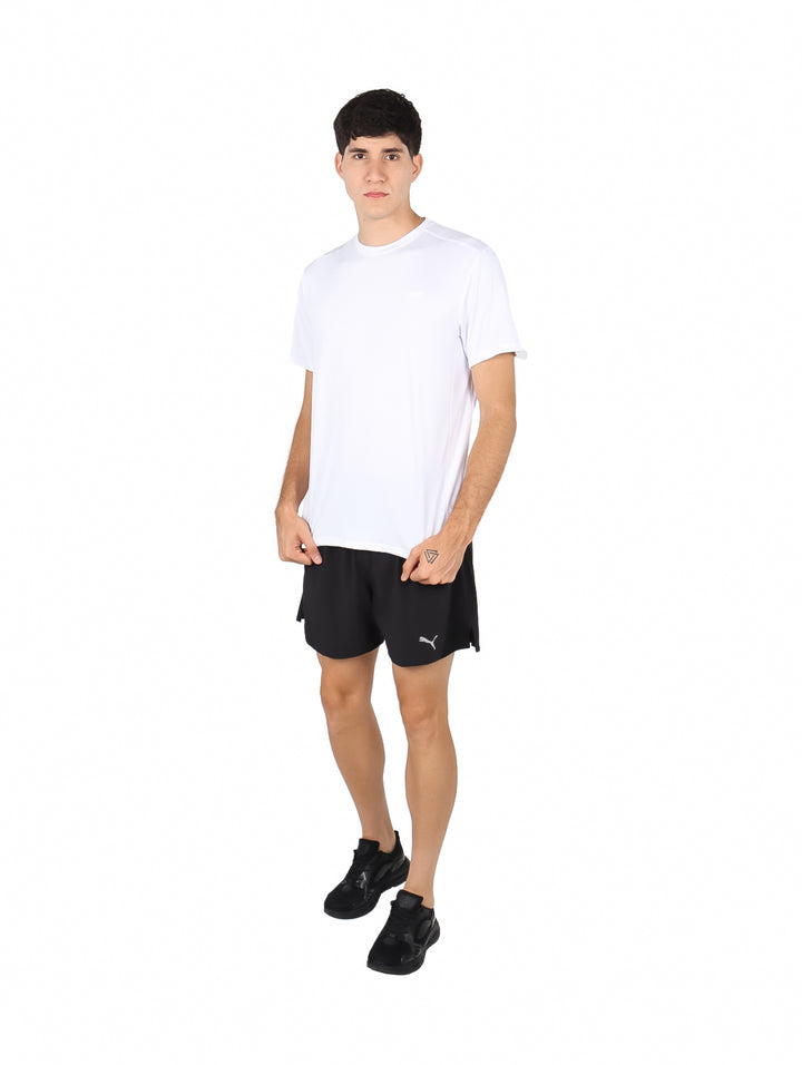 Playera Vertical Eagle Blanca para Hombre