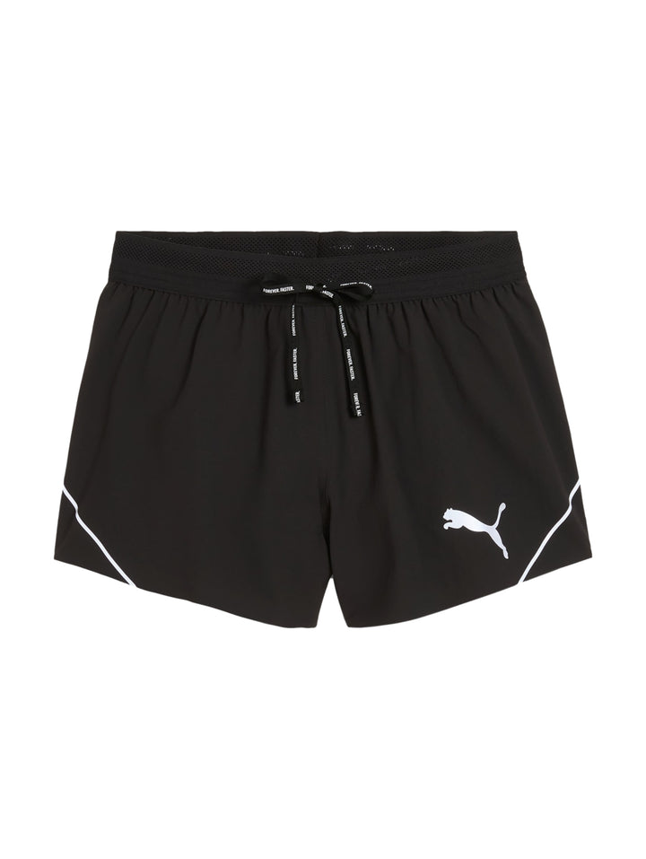 Short PUMA Raceday Ultraweave 3 Split Negro para Mujer