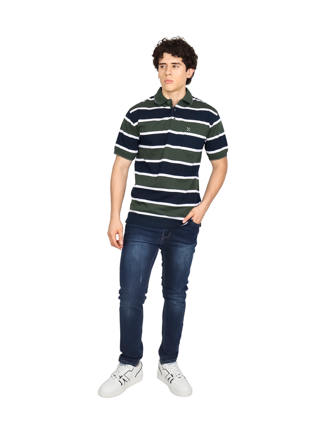 Playera Polo Palm Beach Verde para Hombre