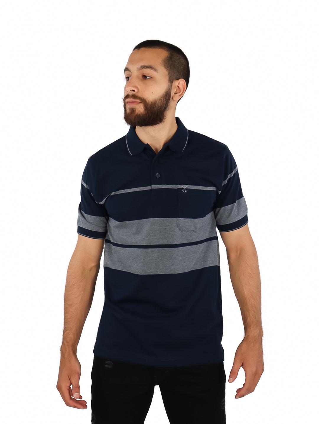 Playera Polo Palm Beach Navy para Hombre