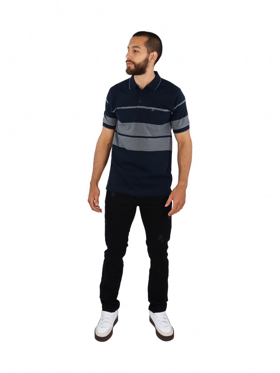 Playera Polo Palm Beach Navy para Hombre