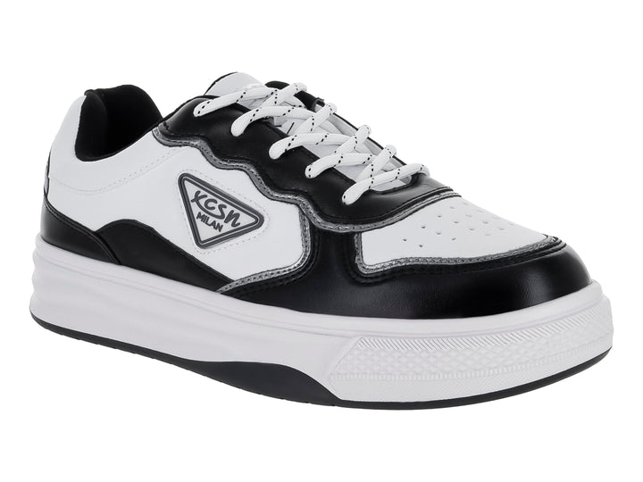Tenis Clasben Praga Blanco Negro para Mujer