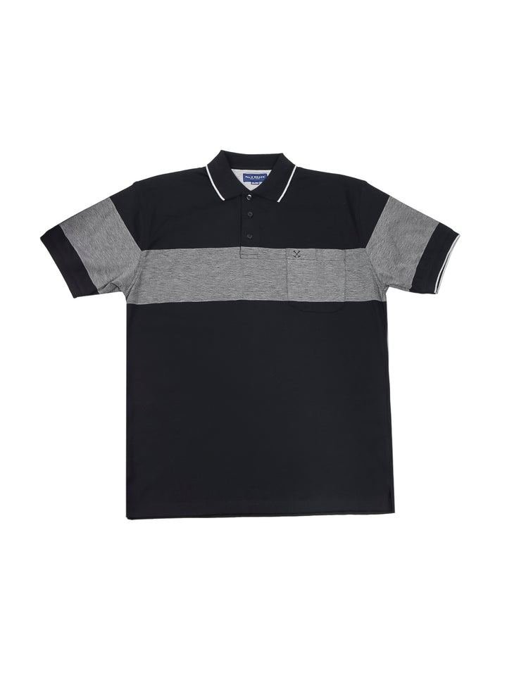 Playera Polo Palm Beach Negro para Hombre