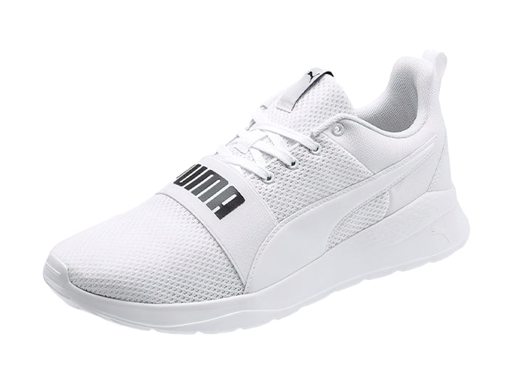 Tenis PUMA Anzarun Lite Bold en color blanco con detalles minimalistas y suela blanca.