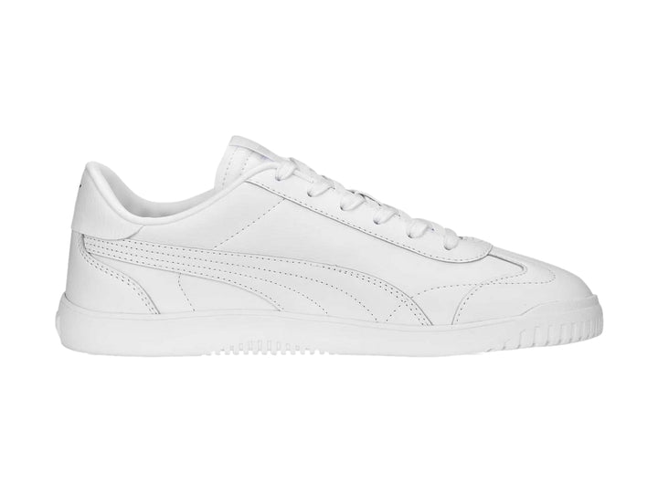 Tenis PUMA Club 5v5 Blanco y Oro para Mujer