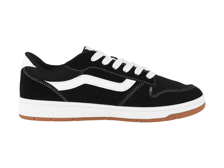 Tenis Vans Ryland LS Negro y Blanco para Hombre