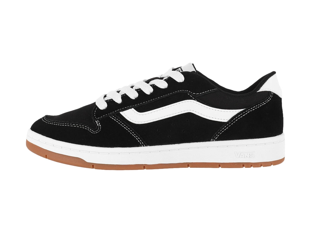 Tenis Vans Ryland LS Negro y Blanco para Hombre
