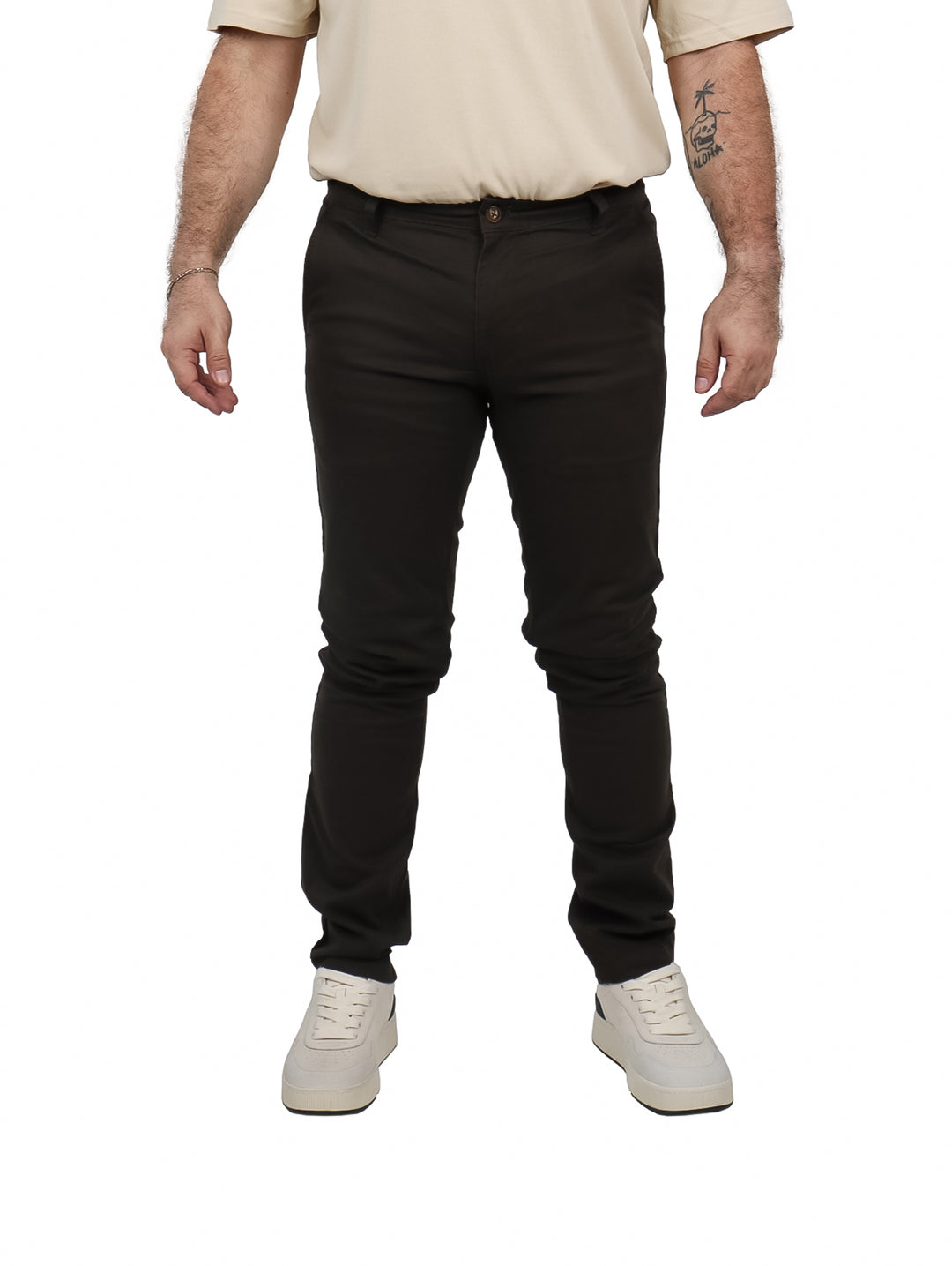 Pantalón Chino Furor Color Olive Slim para Hombre