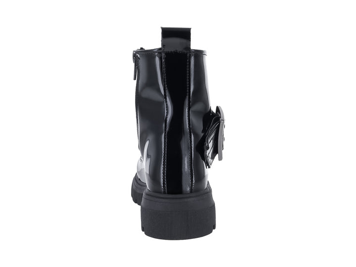 Botas Miroslava de Charol Negro para Niña