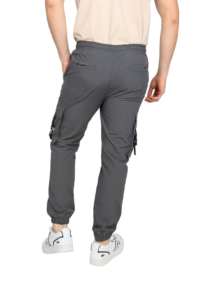 Pantalón Jogger Cargo Giovanni Gali Gris para Hombre