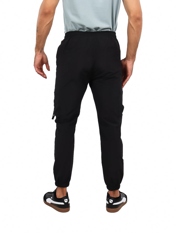 Pantalón Jogger Cargo Giovanni Gali Negro para Hombre