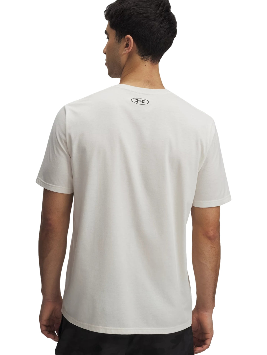 Playera Under Armour UA ABC Camo Boxed Logo Color Piedra para Hombre