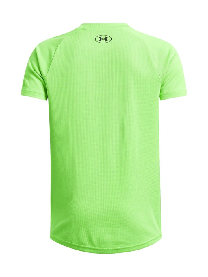 Playera Under Armour Tech Textured Verde para Nino