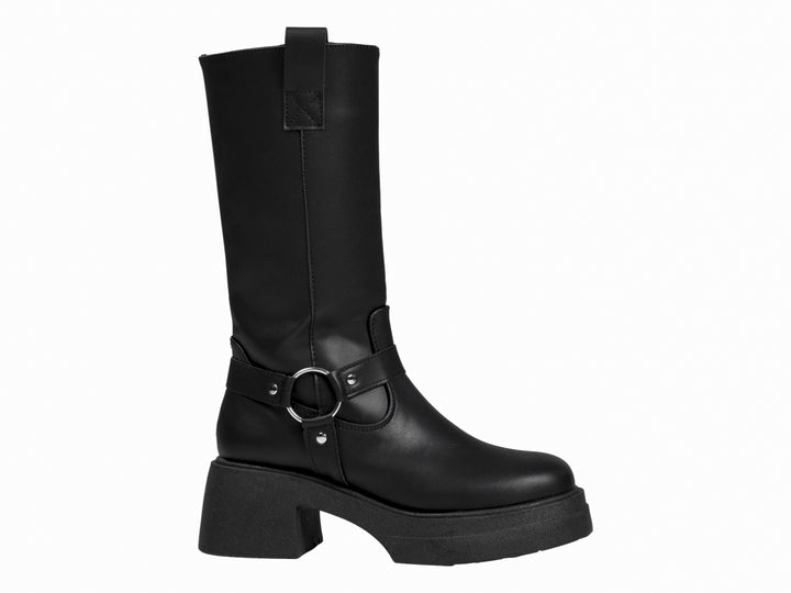 Botas Luna Rosa Diva Negro para Mujer
