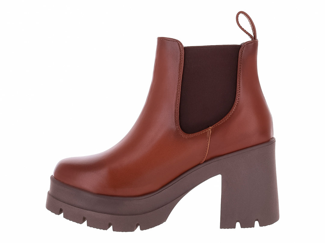 Botines Luna Rosa Color Tan para Mujer