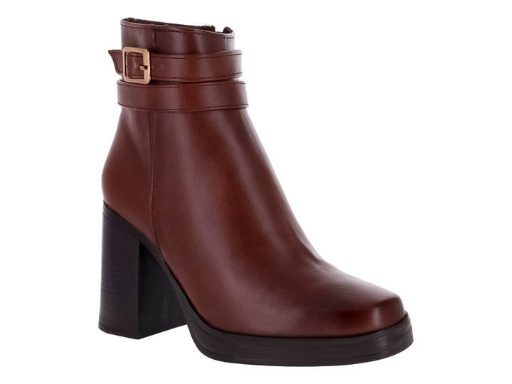 Botines Luna Rosa Color Tan para Mujer
