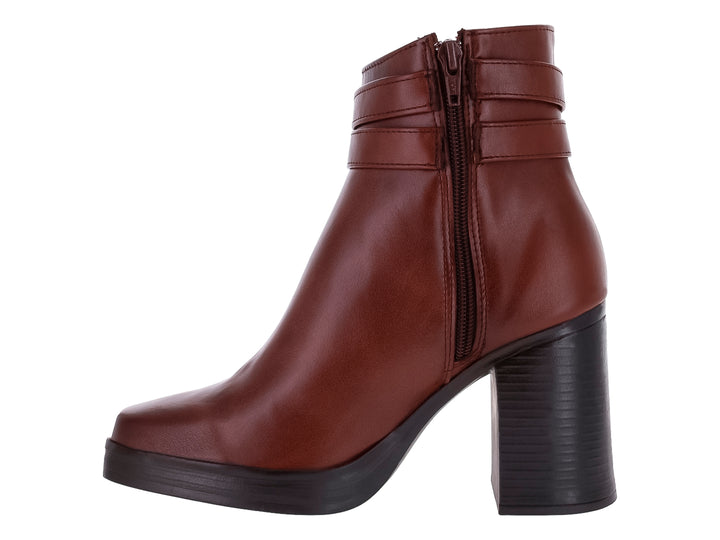 Botines Luna Rosa Color Tan para Mujer
