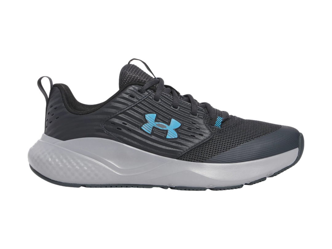 Tenis Under Armour Charged Commit TR 4 Gris para Hombre