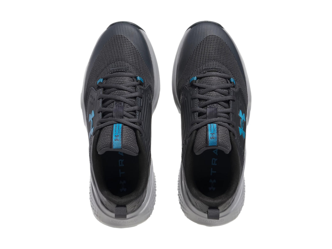 Tenis Under Armour Charged Commit TR 4 Gris para Hombre