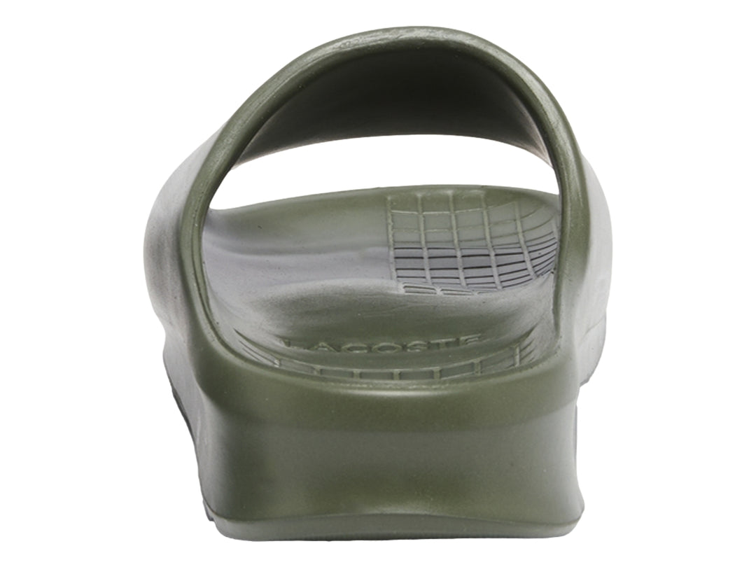 Sandalias Lacoste Serve Slide 2.0 Verde Caqui para Hombre