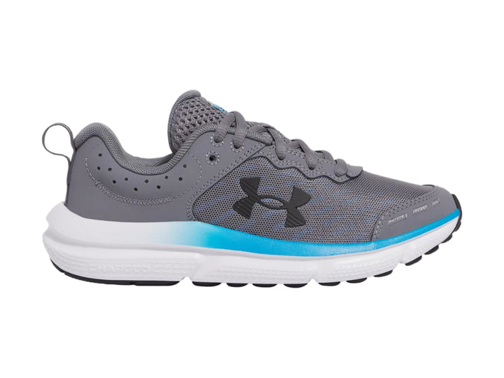 Tenis Under Armour Assert 10 Gris para Niño