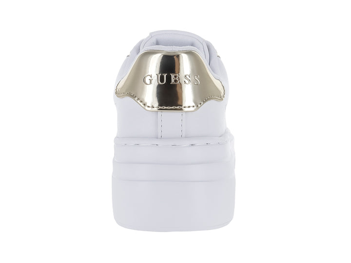 Tenis Guess Ameria Blanco y Platino para Mujer