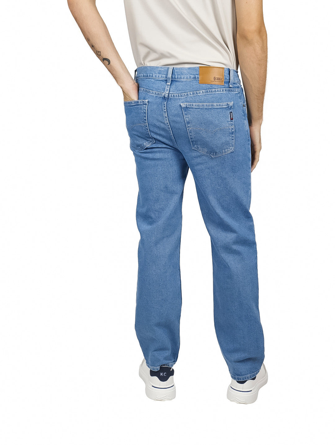 Jeans OGGI Leader Bleach Azul Claro para Hombre