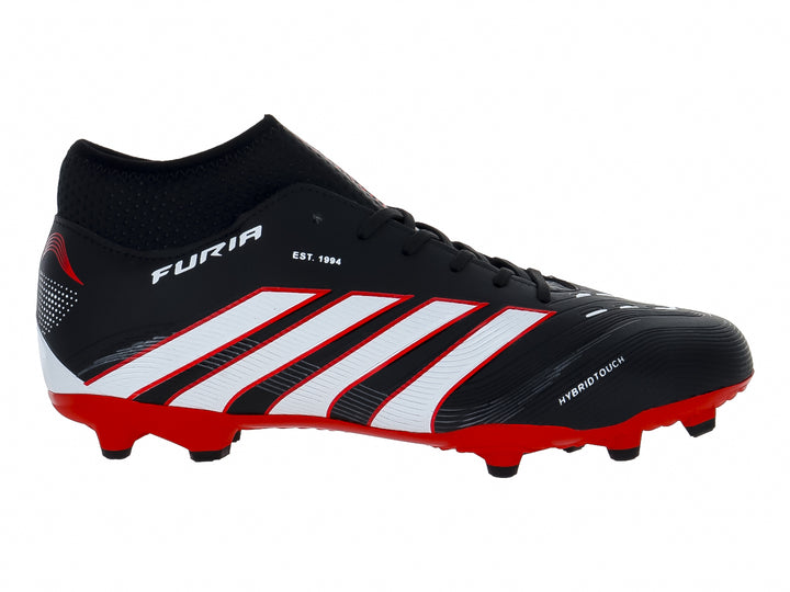 Tenis Taquetes Furia FG Pasto Negro con Rojo para Hombre