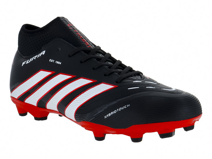 Tenis Taquetes Furia FG Pasto Negro con Rojo para Hombre