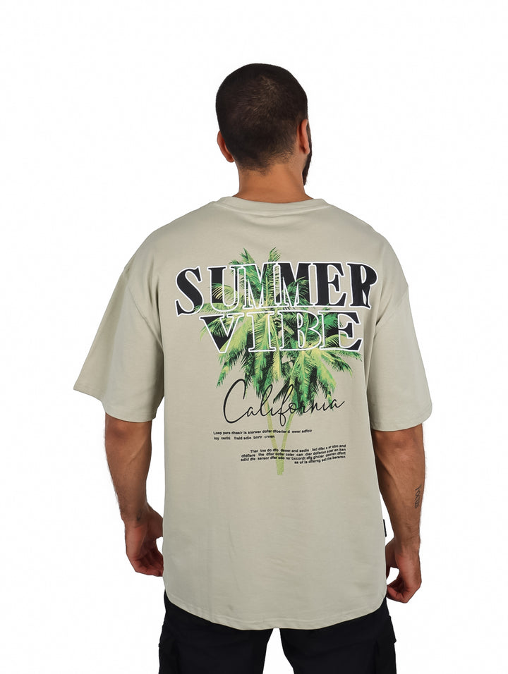 Playera Fimons Oversize Verde Claro para Hombre