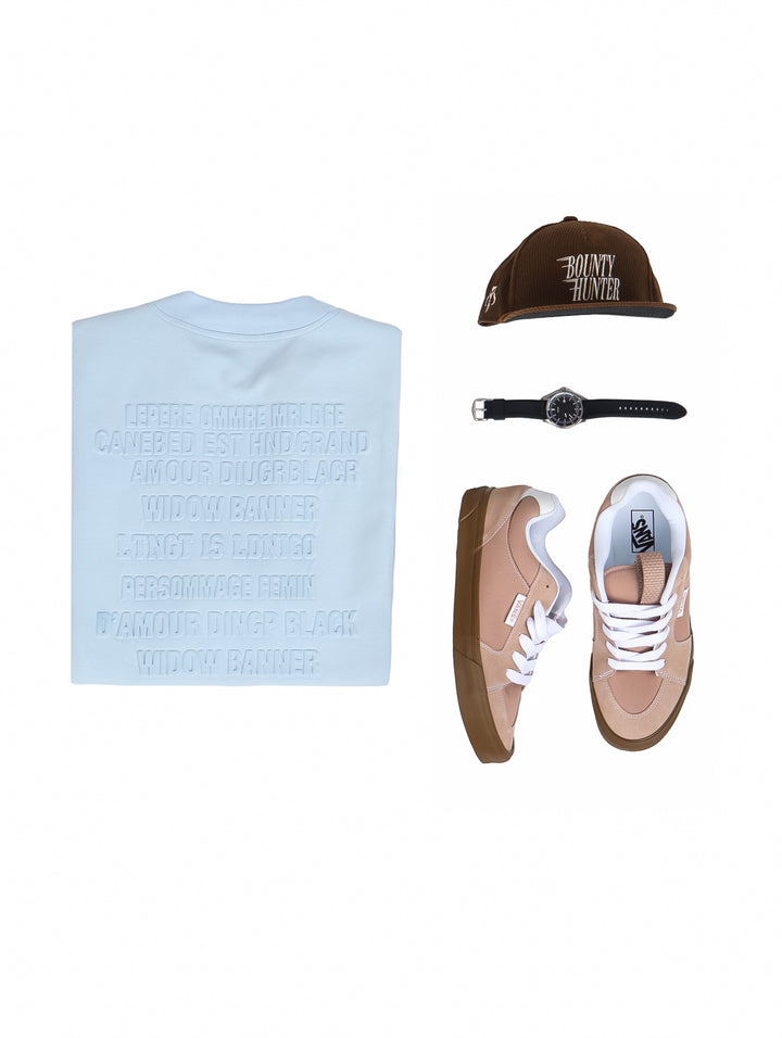Playera Fimons Oversize Azul Cielo para Hombre