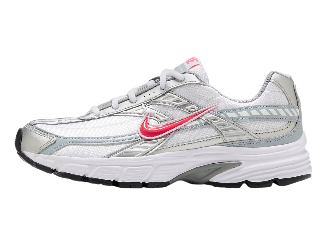 Tenis Nike Initiator Blanco y Plata para Mujer