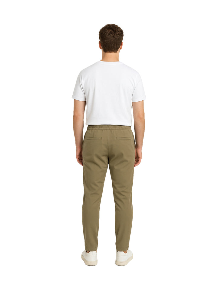 Pantalón Jogger Giovanni Gali Color Olivo para Hombre