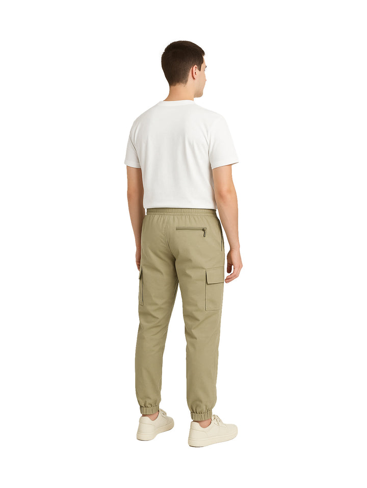 Pantalón Jogger Giovanni Gali Color Olivo para Hombre