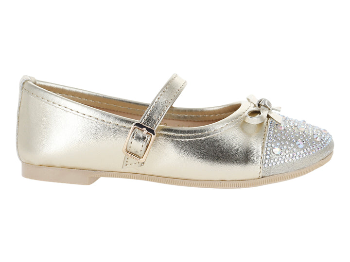 Zapatos Ballerinas 4EVER Oro Inglés para Niña