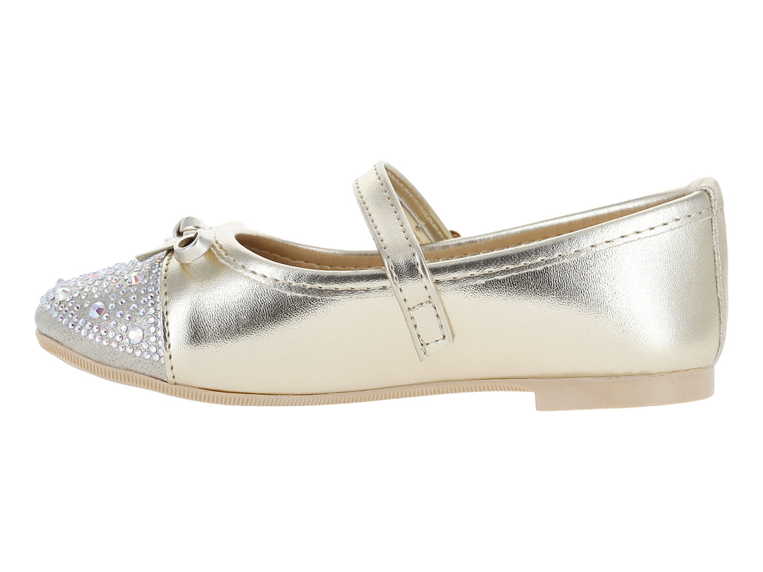 Zapatos Ballerinas 4EVER Oro Inglés para Niña