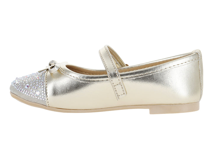 Zapatos Ballerinas 4EVER Oro Inglés para Niña