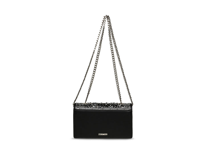 Bolsa Steve Madden Blegen Negro y Plata para Mujer