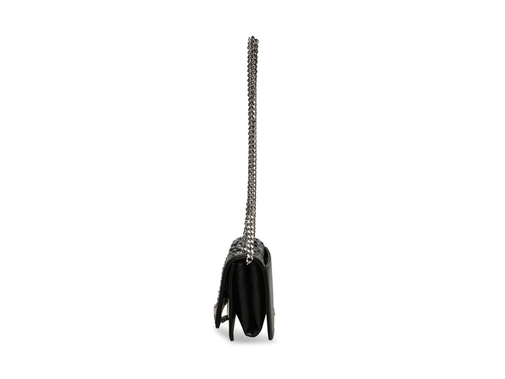Bolsa Steve Madden Blegen Negro y Plata para Mujer