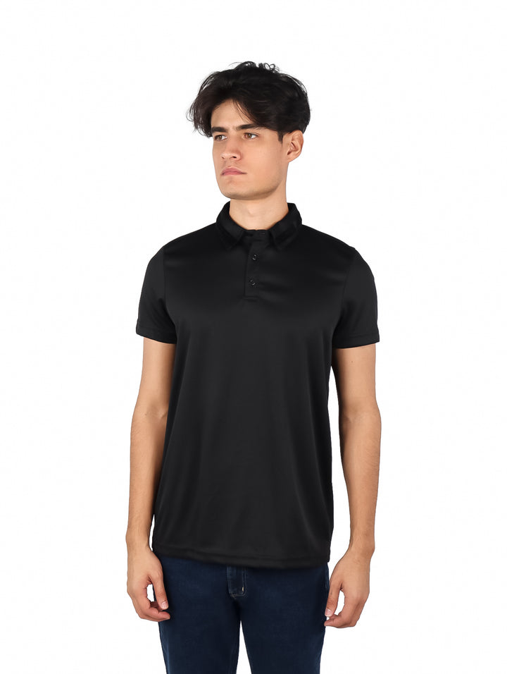 Playera Polo G.American Negro para Hombre